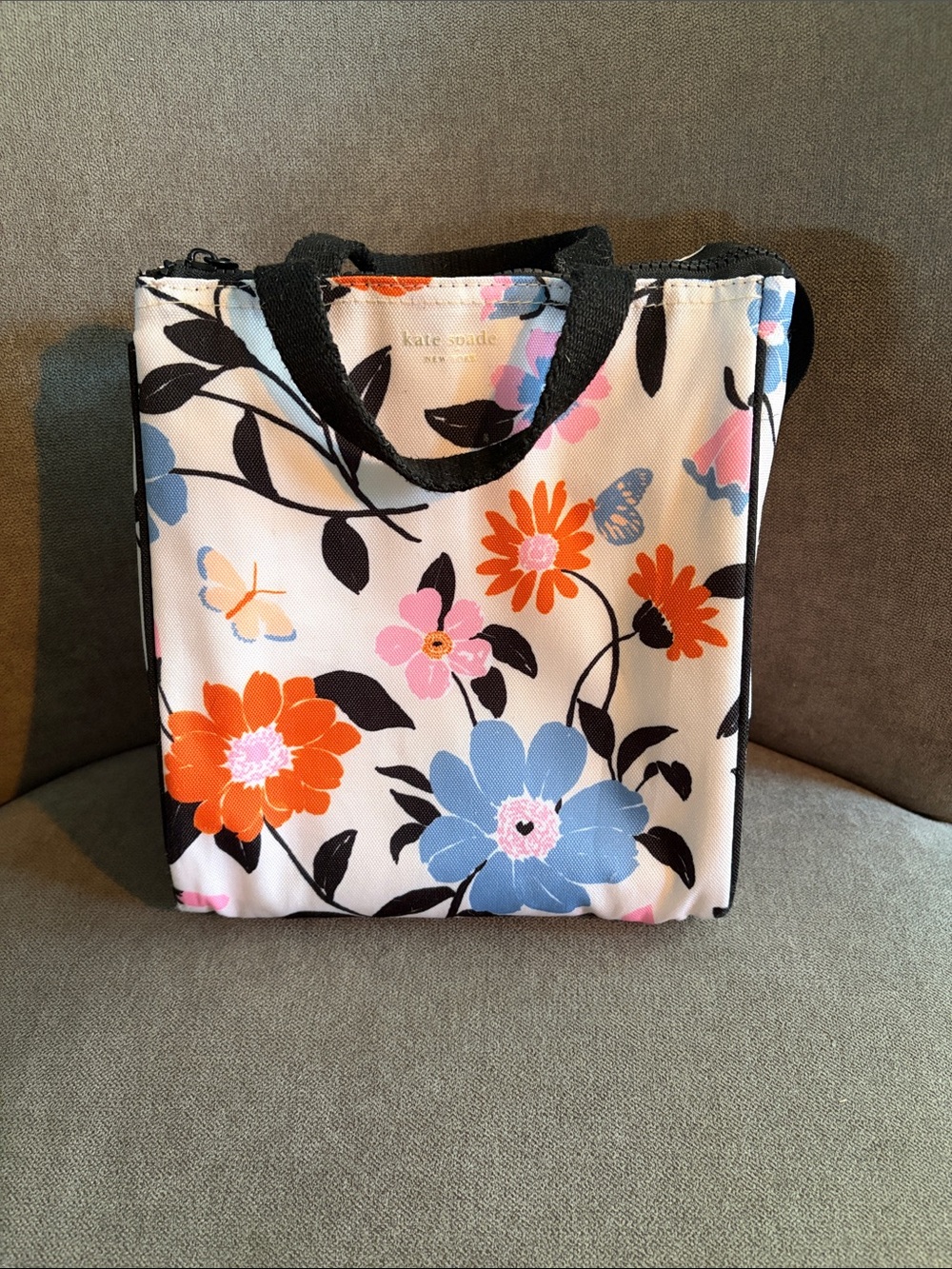 Kate Spade Floral Lunch Bag